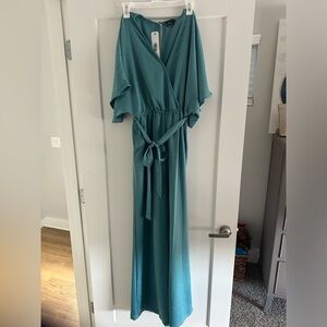 Teal Lulus pant suit romper